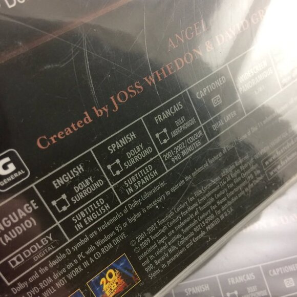 Angel TV Show Series Seasons 1 2 3 SEALED Buffy Spin-Off - Picture 8 of 8